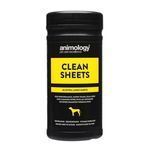 Animology Clean Sheets High Performance Extra Large Tough Double Sided Pet Wipes