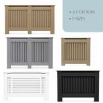 Radiator Covers MDF 815mm Height, Small - XLarge and Extendible