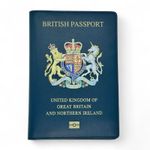 UK Genuine Leather Crafted Travel Passport Wallet/Holder