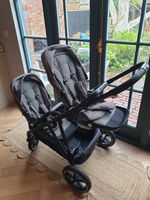 Cybex Gazelle S Double Tandem Twin Pushchair Grey