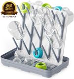 Baby Bottle Drying Rack with 20 Hooks Space Saving Kitchen Bottles Rack Dryer