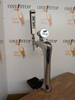 CARLING LAGER BEER PUMP COUNTER MOUNT PUB BEER DISPENSE FONT