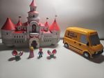 Nintendo Super Mario Bros.  Mushroom Kingdom Princess Castle Playset & Mario Van