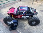 Axial Yeti RC Off-Road Truck Red/Black with Remote Controller