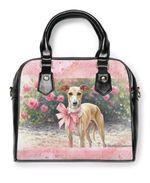 Italian Greyhound Whippet Puppy Dog Ladies Satchel Purse Crossbody Free Ship