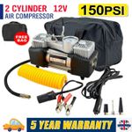 Van 4x4 SUV Bus Heavy Duty 150psi 12v Hi Speed Air Compressor Tire Inflator Pump