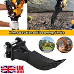 Mini Excavator Ripper Teeth/Hook Attachment for 1-1.5Ton Small Diggers 25mm Pins