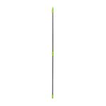Okko Telescopic Broom Handle 150cm Green Grey Plastic Extendable Mop Pole