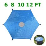 6FT 8FT 10FT 12FT TRAMPOLINE RAIN COVER DUST WEATHER PROTECTOR