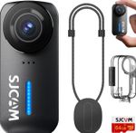 SJCAM C110Plus Magnetic Mini Body Camera,4K 170° Fov, 64Gb Card Body-cam