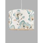 NEW Harlequin Kienze Floral Easy Fit Drum Ceiling Lampshade H20 x Dia.30cm Teal