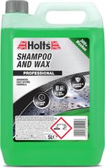 Holts Car Shampoo & Wax 5 L – High-Foaming Wash & Wax for Cars upto  300 Washes
