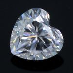 Natural 3x3 mm Heart D Color VVS1 Excellent Cut White Loose Diamond UT03