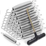 90 x Trampoline Springs 7 Inch Galvanized Heavy Duty High Quality Replacement