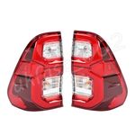 Right +Left LED Tail Light Back Lamp For Toyota For Hilux Revo Rocco SR5 2020-24