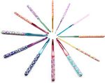 The Quilted Bear Premium Soft Grip Floral Crochet Hooks - Various Sizes