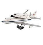 2025 ICONS Shuttle Carrier Aircraft 10360 Building Blocks Toy Gift