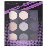 Collection Work the Colour Eyeshadow Palette | Purple | 9 Shades