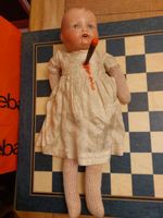 Vintage Porcelain Head OOAK Creepy Horror Doll With Blood 50cm Halloween