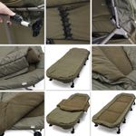 Lidsters Deluxe Carp Fishing 8 Leg Bedchair Sleep System All season Large LFS