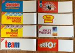 Original Vintage 1980s Shop Advertising Display Chocolate Cereal Biscuit Trio