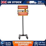 2600W Infrared Paint Heating Heater Lamp Spray/Baking Workshop Curing Car