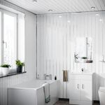 White Galaxy Silver PVC Cladding Panels and Bathroom Trims Wet Wall Ceiling