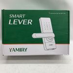 Yamiry H1B Smart Lever Door Lock, Fingerprint Keyless Entry, App Control, Black