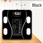 Smart Scale with Touch Buttons Auto Power Saving Measures Body Fat/Weight/Water