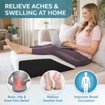 Memory Foam Leg Elevation Pillow Wedge Leg Rest Post Surgery Bed Rest
