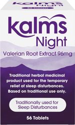 Kalms Night 56 Tablets Traditional Herbal Product Used for Sleep Disturbances