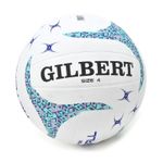 Gilbert APT Training Netball Size 4 – All Purpose Outdoor Rubber Netball White
