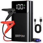 6000A Car Jump Starter Power Bank Pack 12V LCD Battery Booster USB Charger