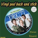 Tax disc The Professionals Bodie & Doyle Vinyl Sticker tv and film CI5  1977 uk