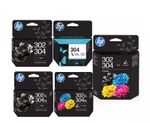 HP 304 / HP 304XL Black / Color Ink Cartridge for HP DeskJet 2620 2630 3720 Lot