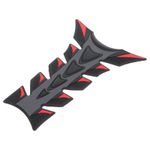 Tank pad black/red/grey