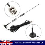 CB Radio Antenna High Gain Magnetic Base Mounting VHF UHF Ham Radio Antenna