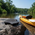 Kayak Gloves Wear-Resistant Paddle Glove Padded Palms for Kayaking