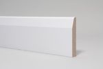 Skirting Board  White Primed MDF  Chamfered 119 x 14 x 2700mm On Promotion