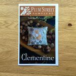 Clementine 71x66st. Cross Stitch Chart By Plum Street Samplers