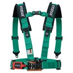 2'' Nylon Straps Universal 4-Point Racing Latch & Link Safety Harness Seat Belt