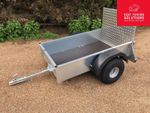 NEW Nugent Q1710 Quad Bike Utility 6ft X 3ft Trailer With Ramp Door INCLUDES VAT