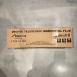 Worcester 60/100 Telescopic Horizontal Flue Kit