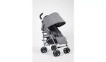 Cuggl Lightweight Baby Pushchair with Raincover & Basket – Grey  | 9445680
