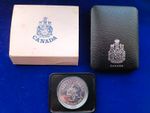 1975 Canada $1 Dollar Calgary Centennial 1875-1975 Coin w/ Case & Box