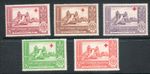 GB 1940 London Stamp Exhibition - Red Cross Fund full set MNH London Bridge