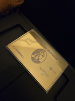 24k Gold Customisable Metal Bank Card