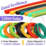 1M-10M Natural Elastic Latex Rubber Band Tube for Hunting Slingshot Catapult