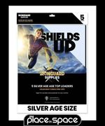IRONGUARD SUPPLIES SILVER AGE SIZE COMIC TOP LOADERS PACK OF 5