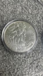 2018 American Silver Eagle 1oz Coin | .999 Fine Silver | US Mint | BU Condition